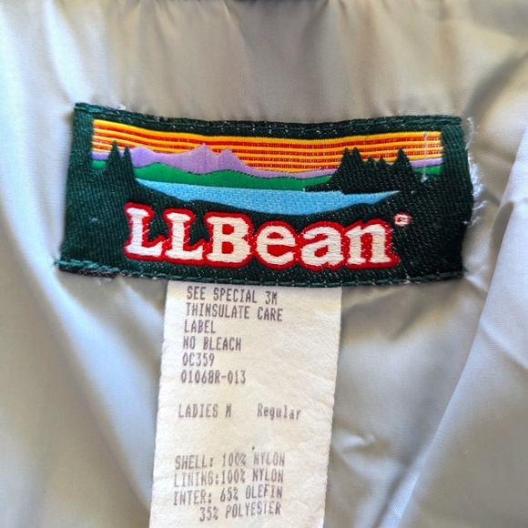 VTG L.L. Bean  Penobscot Parka Coat Womens Medium Magenta Gorpcore Cabincore EUC - Picture 6 of 6